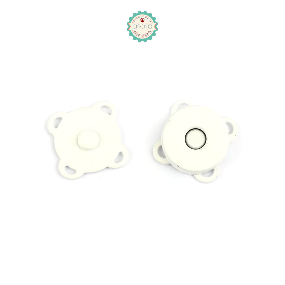 ANEKA - [2PCS] Kancing Magnet Tas Jahit Premium / Button Sew On Magnetic