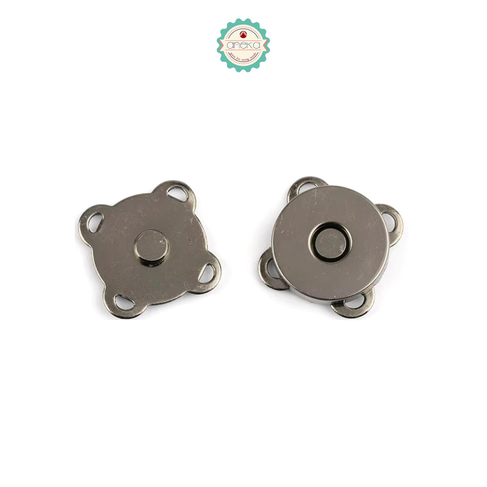 ANEKA - [2PCS] Kancing Magnet Tas Jahit Premium / Button Sew On Magnetic