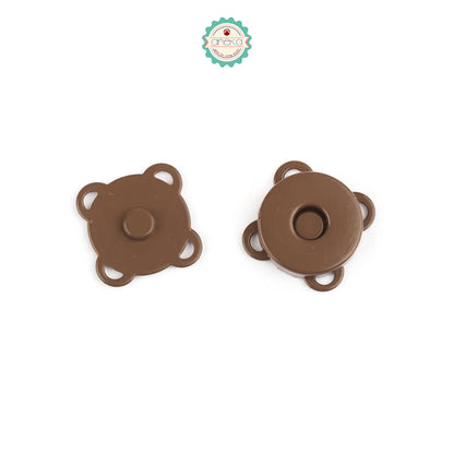 ANEKA - [2PCS] Kancing Magnet Tas Jahit Premium / Button Sew On Magnetic