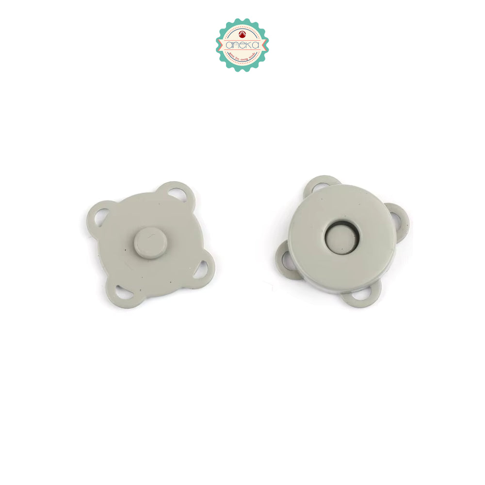 ANEKA - [2PCS] Kancing Magnet Tas Jahit Premium / Button Sew On Magnetic
