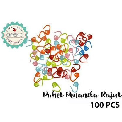 KATALOG - [PAKET] Penanda Rajut / Locking Stitch Marker / Peniti Plastik