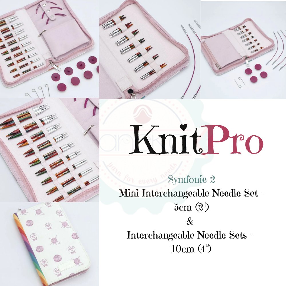 KNITPRO - Symfonie 2 Special Interchangeable Needle Sets  / Alat Rajut Knitting