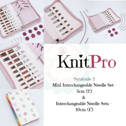 KNITPRO - Symfonie 2 Special Interchangeable Needle Sets  / Alat Rajut Knitting