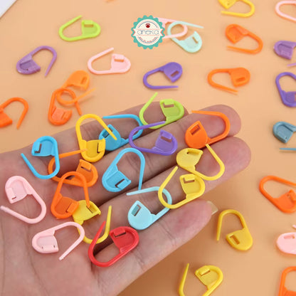 KATALOG - [PAKET] Penanda Rajut / Locking Stitch Marker / Peniti Plastik