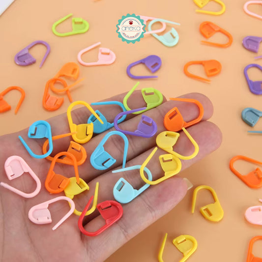 KATALOG - [PAKET] Penanda Rajut / Locking Stitch Marker / Peniti Plastik