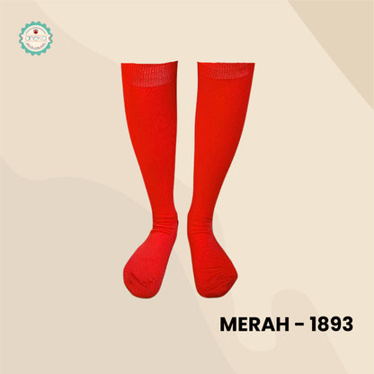 KATALOG - Kaos Kaki Bola Polos Panjang Selutut Tebal / Kaos Kaki Futsal Sport Premium / Dewasa Pria Wanita