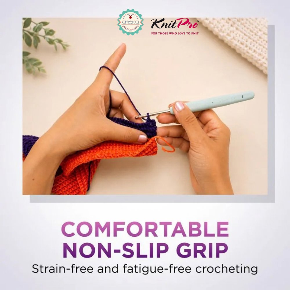 KNITPRO - Vybe Single Ended Crochet Hook Sets / Alat Rajut Hakpen