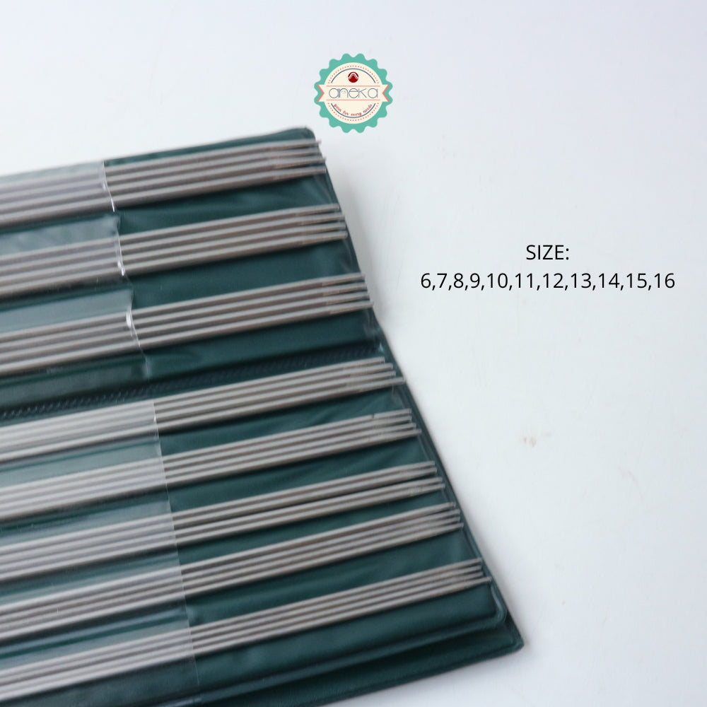 KATALOG - Alat Rajut Knitting DPN / Double Pointed Needles Stainless Set