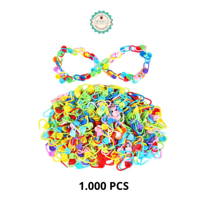 KATALOG - [PAKET] Penanda Rajut / Locking Stitch Marker / Peniti Plastik
