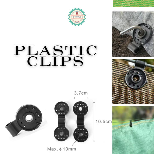 ANEKA - [10PCS] Plastik Klip Bulat / Round Plastic Clip or Sun Shade Net / Shade Cloth / Penjepit Jaring
