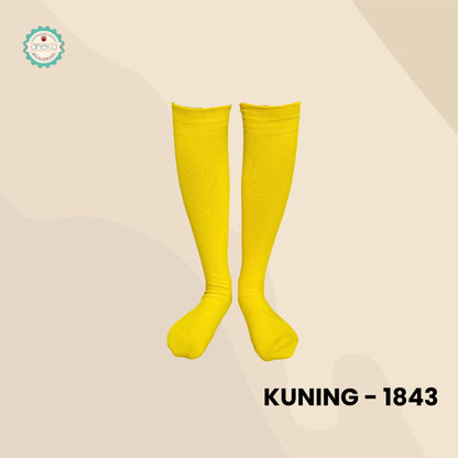 KATALOG - Kaos Kaki Bola Polos Panjang Selutut Tebal / Kaos Kaki Futsal Sport Premium / Dewasa Pria Wanita