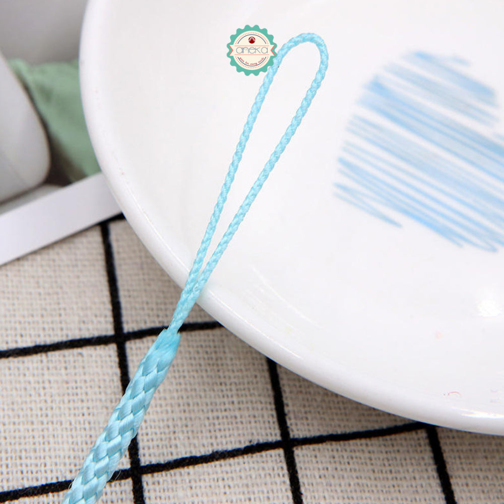 KATALOG - [5PCS] Gantungan Kunci Tali Anyam Kepang / Lanyard Rope Keychain Strap Loop