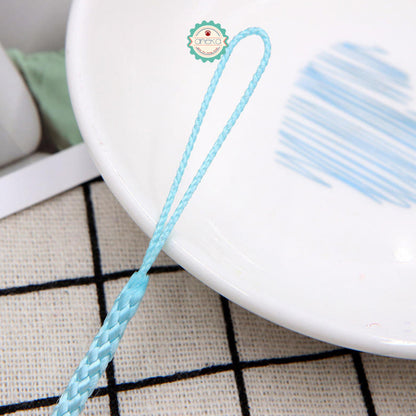 KATALOG - [5PCS] Gantungan Kunci Tali Anyam Kepang / Lanyard Rope Keychain Strap Loop