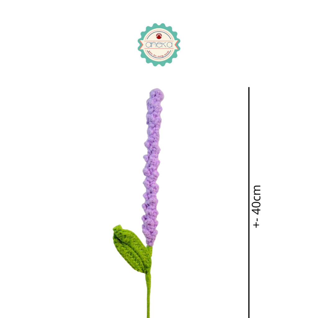 KATALOG - [1 TANGKAI] Bunga Rajut / Hiasan / Buket Hias / Crochet Flower DIY / Hand Bouquet Flowers - PART 1