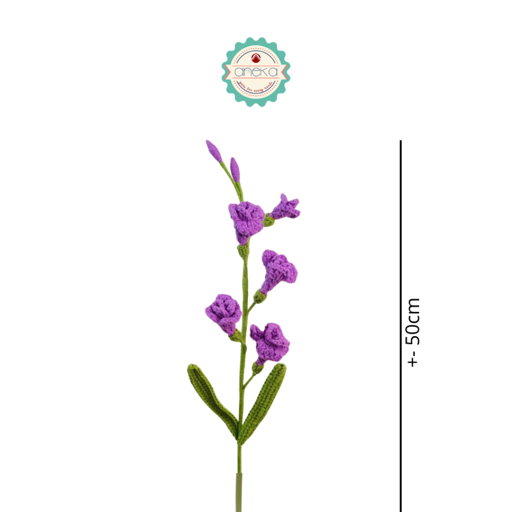 KATALOG - [1 TANGKAI] Bunga Rajut / Hiasan / Buket Hias / Crochet Flower DIY / Hand Bouquet Flowers - PART 3