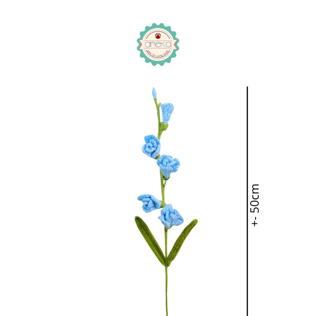 KATALOG - [1 TANGKAI] Bunga Rajut / Hiasan / Buket Hias / Crochet Flower DIY / Hand Bouquet Flowers - PART 3