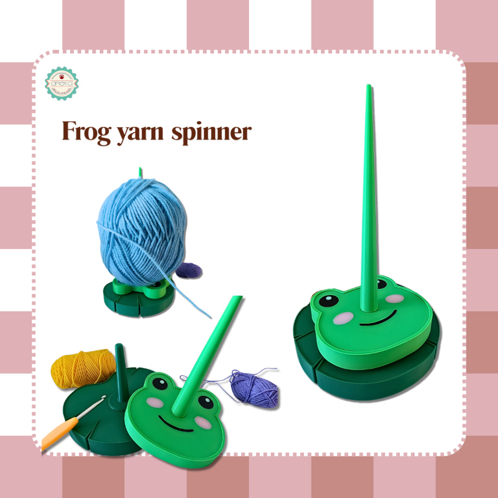 KATALOG - [PRE-ORDER] 3D Print Alat Rajut Yarn Spinner / Pemutar Benang / Yarn Holder