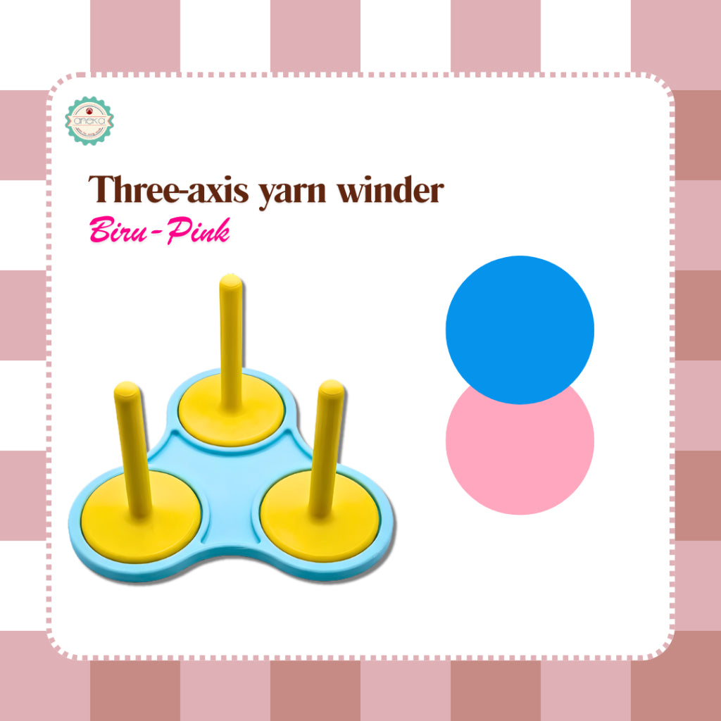 KATALOG - [PRE-ORDER] 3D Print Alat Rajut Yarn Spinner / Pemutar Benang / Yarn Holder