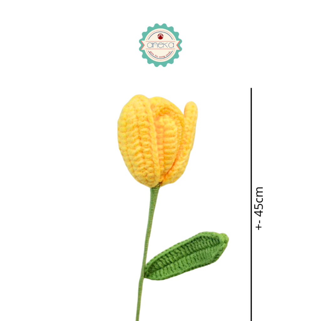 KATALOG - [1 TANGKAI] Bunga Rajut / Hiasan / Buket Hias / Crochet Flower DIY / Hand Bouquet Flowers - PART 2