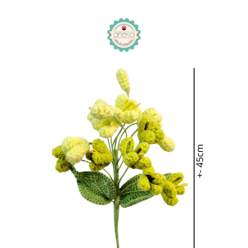 KATALOG - [1 TANGKAI] Bunga Rajut / Hiasan / Buket Hias / Crochet Flower DIY / Hand Bouquet Flowers - PART 3