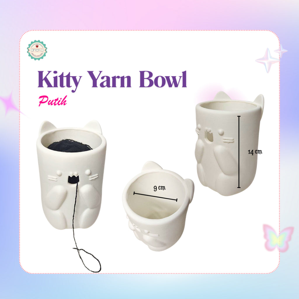 KATALOG - [PRE-ORDER] 3D Print Accessories Crochet Animals Series / Aksesoris Rajut / Yarn Spinner / Yarn Bowl / Laci / Cabinet