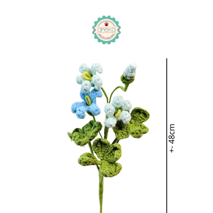 KATALOG - [1 TANGKAI] Bunga Rajut / Hiasan / Buket Hias / Crochet Flower DIY / Hand Bouquet Flowers - PART 1