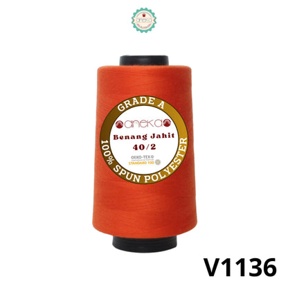 KATALOG - Benang Jahit 5000 Yard 40/2 Spun Polyester Satuan Eceran Part 2