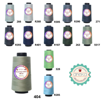 KATALOG - Benang Jahit 2000 Yard 40/2 Spun Polyester Satuan Eceran Part 2