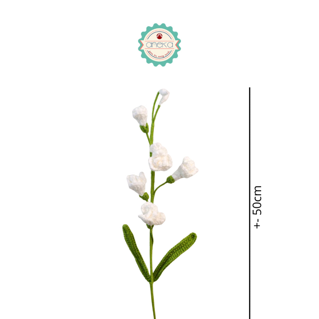 KATALOG - [1 TANGKAI] Bunga Rajut / Hiasan / Buket Hias / Crochet Flower DIY / Hand Bouquet Flowers - PART 3