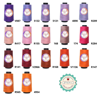 KATALOG - Benang Jahit 2000 Yard 40/2 Spun Polyester Satuan Eceran Part 2