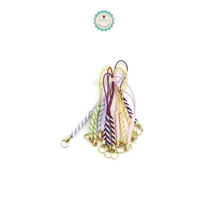 KATALOG - [5PCS] Gantungan Kunci Tali Anyam Kepang / Lanyard Rope Keychain Strap Loop