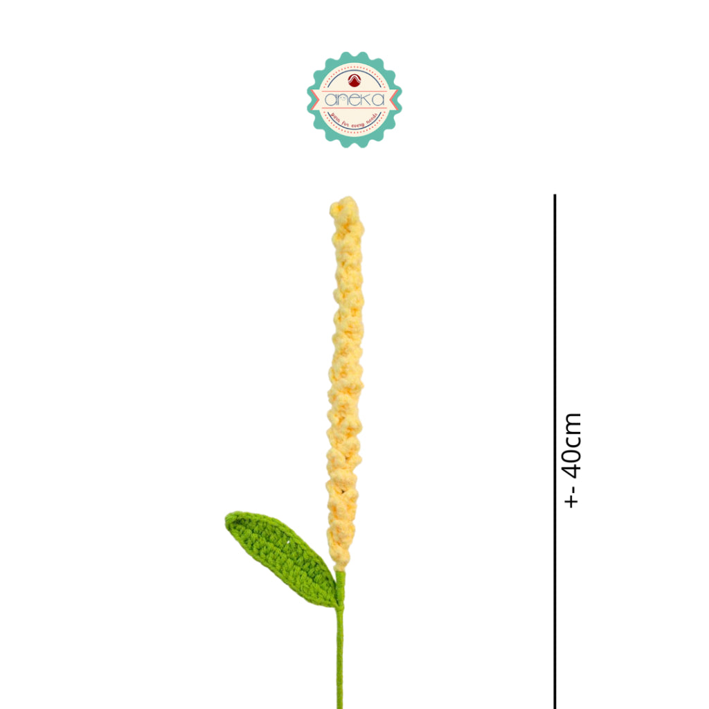 KATALOG - [1 TANGKAI] Bunga Rajut / Hiasan / Buket Hias / Crochet Flower DIY / Hand Bouquet Flowers - PART 1