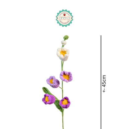 KATALOG - [1 TANGKAI] Bunga Rajut / Hiasan / Buket Hias / Crochet Flower DIY / Hand Bouquet Flowers - PART 1