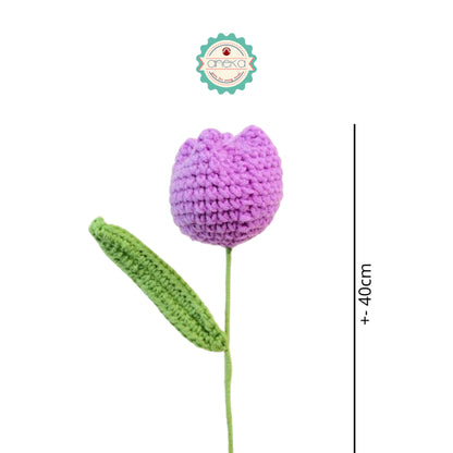 KATALOG - [1 TANGKAI] Bunga Rajut / Hiasan / Buket Hias / Crochet Flower DIY / Hand Bouquet Flowers - PART 2