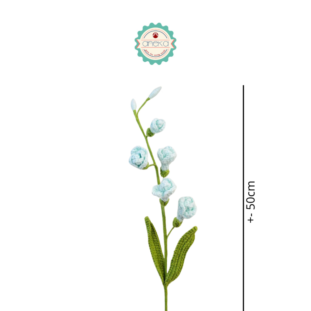 KATALOG - [1 TANGKAI] Bunga Rajut / Hiasan / Buket Hias / Crochet Flower DIY / Hand Bouquet Flowers - PART 3