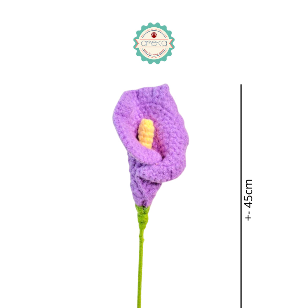 KATALOG - [1 TANGKAI] Bunga Rajut / Hiasan / Buket Hias / Crochet Flower DIY / Hand Bouquet Flowers - PART 1