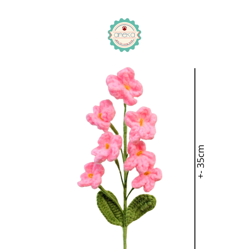 KATALOG - [1 TANGKAI] Bunga Rajut / Hiasan / Buket Hias / Crochet Flower DIY / Hand Bouquet Flowers - PART 1