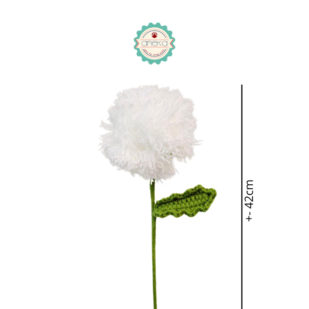 KATALOG - [1 TANGKAI] Bunga Rajut / Hiasan / Buket Hias / Crochet Flower DIY / Hand Bouquet Flowers - PART 2