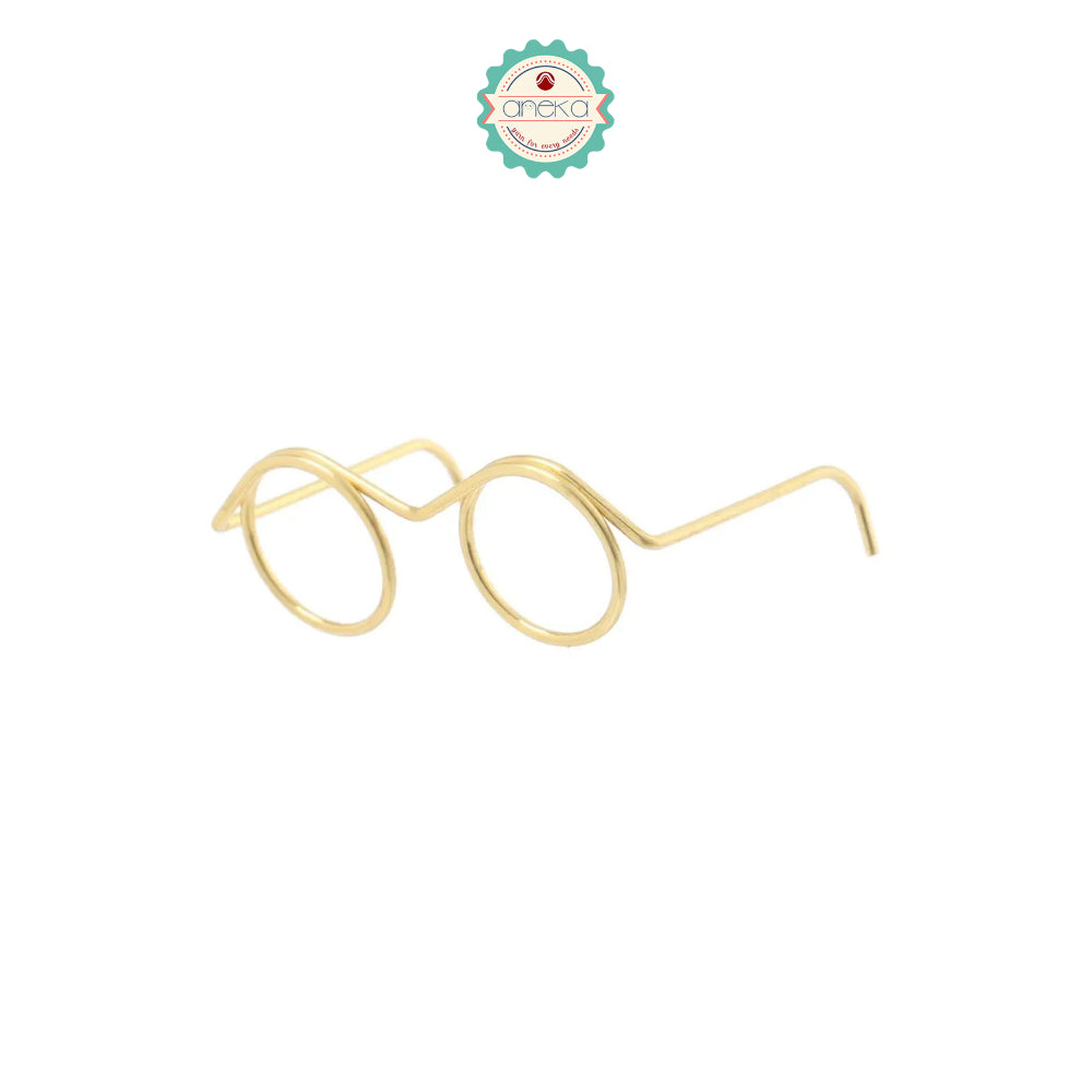 KATALOG - [5PCS] Kaca Mata Mini Boneka / Doll Glasses / Mini Eyeglasses Dress Up / Toys Accessories