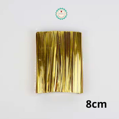 ANEKA - [800 PCS] Kawat Putar Pengikat Bingkisan / Twist Tie Wire / Candy Bag Sealing