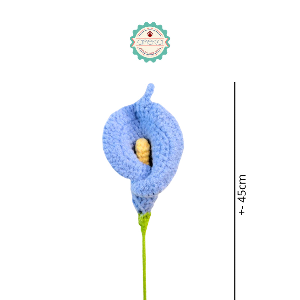 KATALOG - [1 TANGKAI] Bunga Rajut / Hiasan / Buket Hias / Crochet Flower DIY / Hand Bouquet Flowers - PART 1