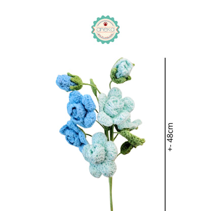 KATALOG - [1 TANGKAI] Bunga Rajut / Hiasan / Buket Hias / Crochet Flower DIY / Hand Bouquet Flowers - PART 4
