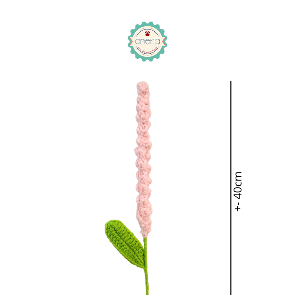 KATALOG - [1 TANGKAI] Bunga Rajut / Hiasan / Buket Hias / Crochet Flower DIY / Hand Bouquet Flowers - PART 1