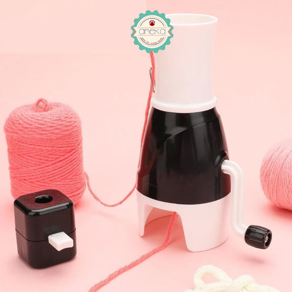 ANEKA - Embellish Stitchiz Hand Knit Loom Spool Knitter /Portable Hand-Knitted Craft / i-Cord / Tricotin