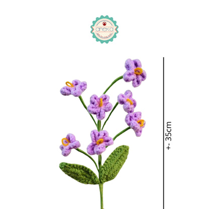 KATALOG - [1 TANGKAI] Bunga Rajut / Hiasan / Buket Hias / Crochet Flower DIY / Hand Bouquet Flowers - PART 1