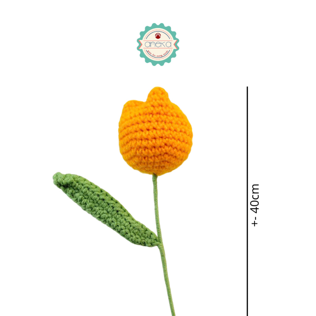 KATALOG - [1 TANGKAI] Bunga Rajut / Hiasan / Buket Hias / Crochet Flower DIY / Hand Bouquet Flowers - PART 2