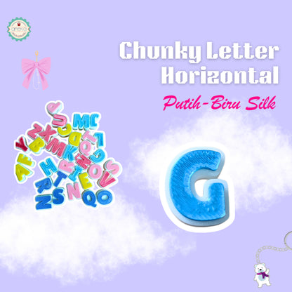 KATALOG - [PCS] 3D Print Beads Charm Huruf Manik / Chunky Letter