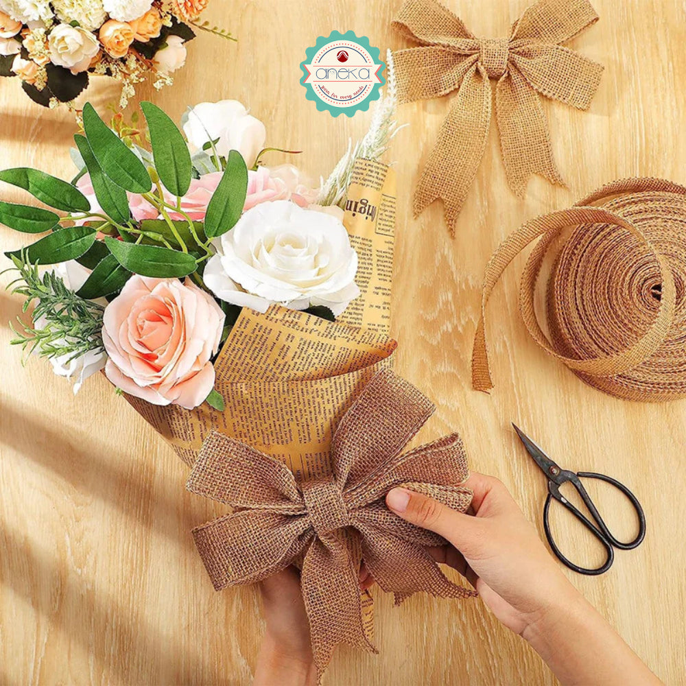 KATALOG - Pita Jerami / Jute Burlap / Hemp Ribbon