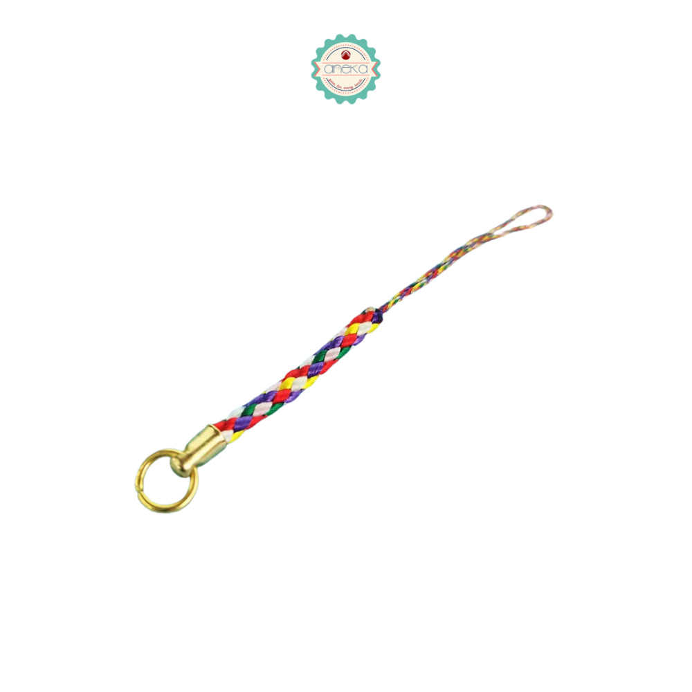 KATALOG - [5PCS] Gantungan Kunci Tali Anyam Kepang / Lanyard Rope Keychain Strap Loop