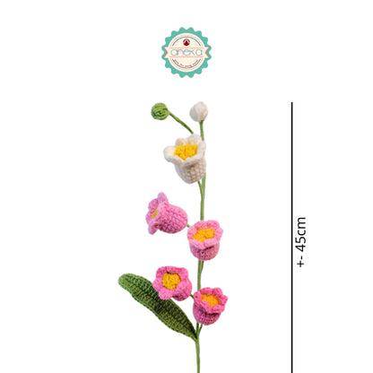KATALOG - [1 TANGKAI] Bunga Rajut / Hiasan / Buket Hias / Crochet Flower DIY / Hand Bouquet Flowers - PART 1